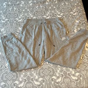 Grey nike sweatpants